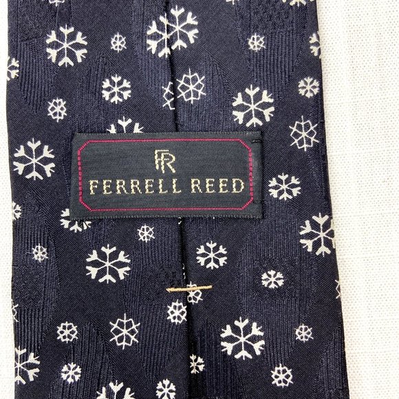 Santa Claus Silk Neck Tie 56” Holiday Traditional Xmas Professional Ferrell Reed - Picture 3 of 8